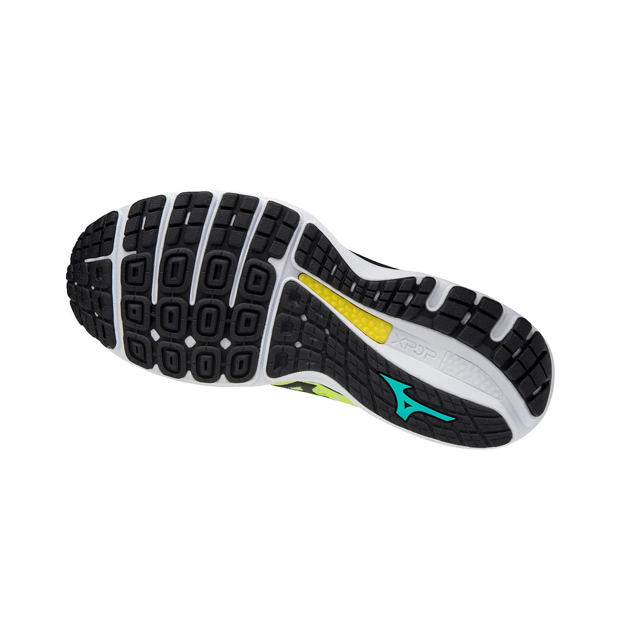 Yellow/Black Mizuno Wave Sky 4 Men's Running Shoes | 675-BVRPWH