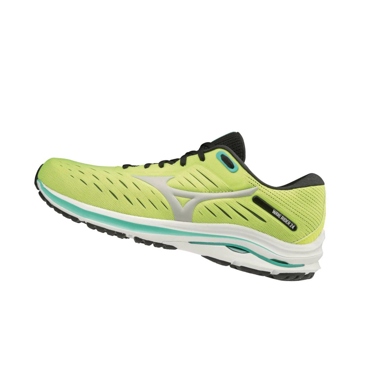 Yellow Mizuno Wave Rider 24 Men\'s Running Shoes | 625-TKPVYW