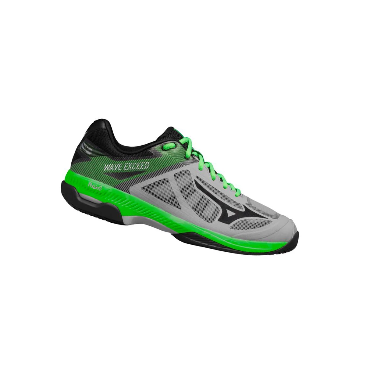 grey/green Mizuno Wave Exceed Sl Ac Men's Tennis Shoes | 780-QNPRJC