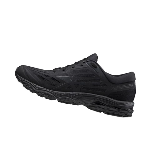 Black/ Black Mizuno Wave Stream 2 Men's Running Shoes | 497-PEVCXF