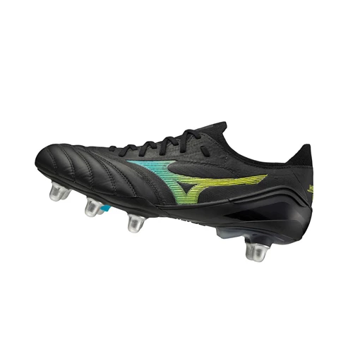 Black/Blue Turquoise Mizuno Morelia Neo III Beta Elite Si Women's Football Shoes | 026-ZCYUXD