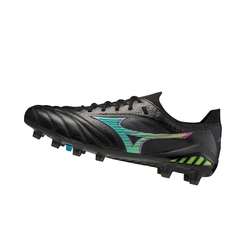 Black/Blue Turquoise Mizuno Morelia Neo III Beta Japan Women's Football Shoes | 249-BMGCHL