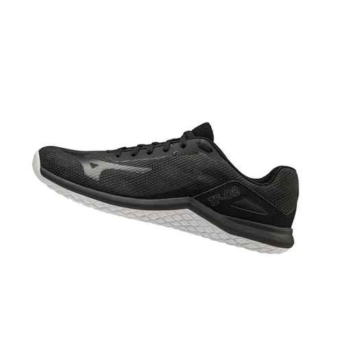 Black/Grey Mizuno Tf-02 Men's Training Shoes | 604-FCLMXN