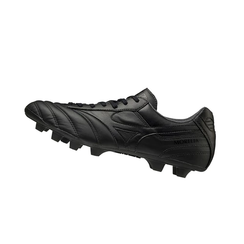 Black Mizuno Morelia Ii Elite Men's Football Shoes | 479-YBKPTV