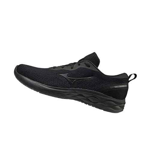 Black Mizuno Wave Revolt Men's Running Shoes | 908-CSPAJK