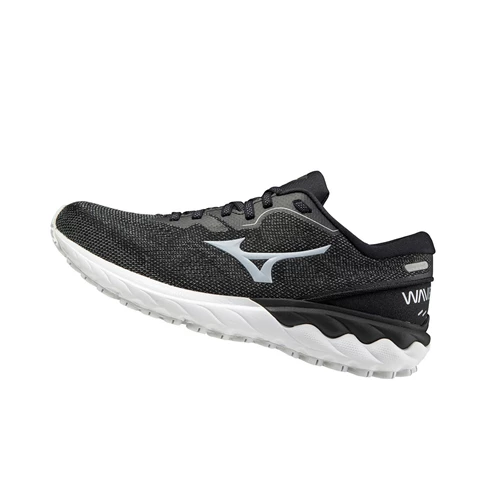 Black/Silver/White Mizuno Wave Skyrise 2 Women's Running Shoes | 783-XBCKRE