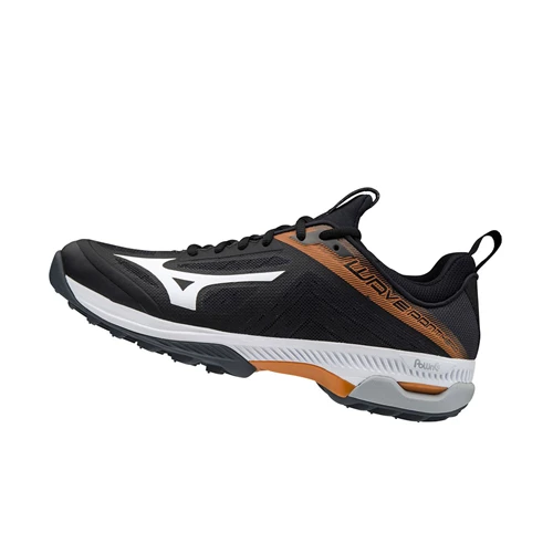 Black/White Mizuno Wave Panthera Men's Hockey Shoes | 941-LSYWGO