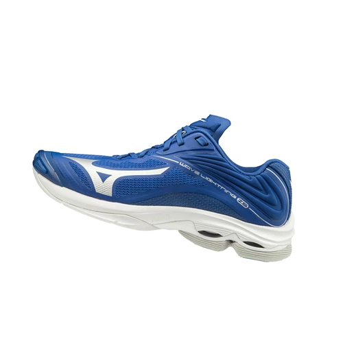 Blue Mizuno Wave Lightning Z6 Women's Volleyball Shoes | 602-KGITUA