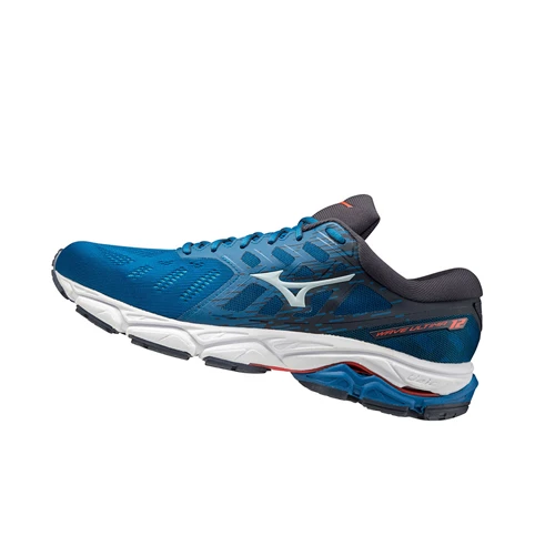 Blue/Navy Mizuno Wave Ultima 12 Men's Running Shoes | 849-VYTDIS