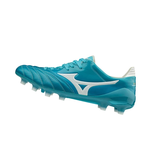 Blue Turquoise/White Mizuno Morelia Neo II Japan Men's Football Shoes | 052-JRPYQD