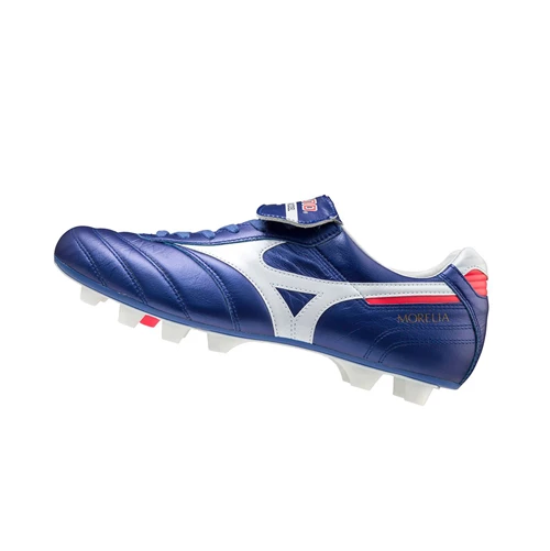 Blue/white Mizuno Morelia II Japan Women's Football Shoes | 941-JWPONQ