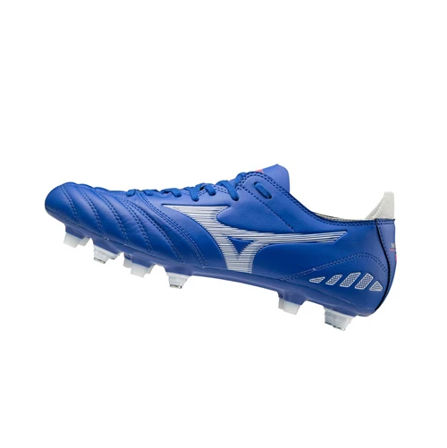 Blue/white Mizuno Morelia Neo 3 Pro Mix Women's Football Shoes | 652-OVCUPA