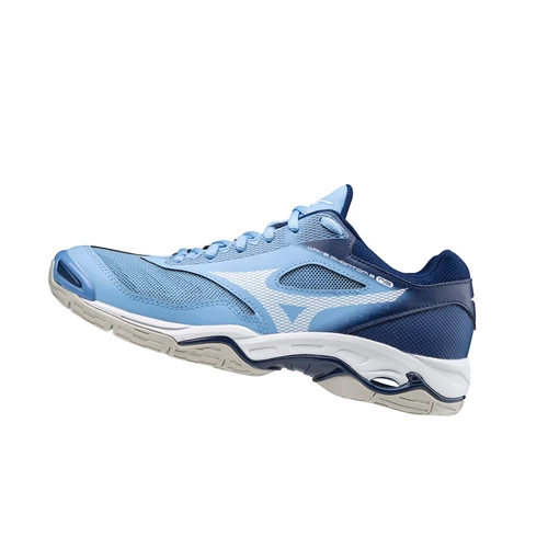 Blue/white Mizuno Wave Phantom 2 Nb Women's Netball Shoes | 426-YAWIXM