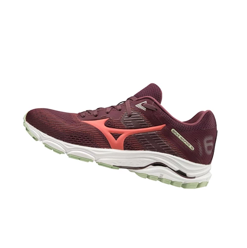 Burgundy Mizuno Wave Inspire 16 Women's Running Shoes | 537-TFGOBD