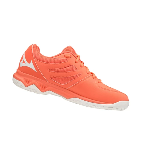 Coral/white Mizuno Thunder Blade 2 Women's Volleyball Shoes | 561-OGMNUB