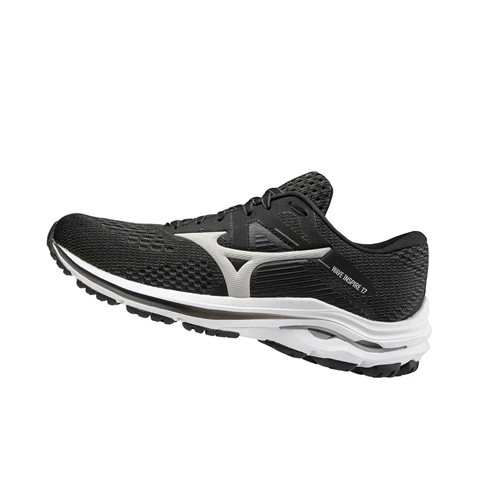 Dark Grey Mizuno Wave Inspire 17 D (Wide) Women's Running Shoes | 520-GPCRVJ