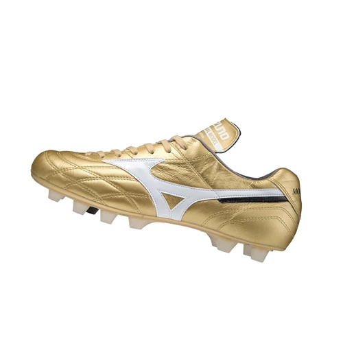 Gold/White Mizuno Morelia Ul Japan Women's Football Shoes | 420-IVTXWO