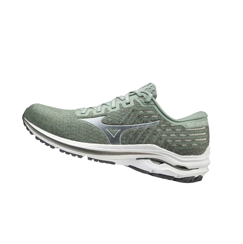 Green Mizuno Wave Inspire 17 Waveknit Men's Running Shoes | 687-PIVHKJ