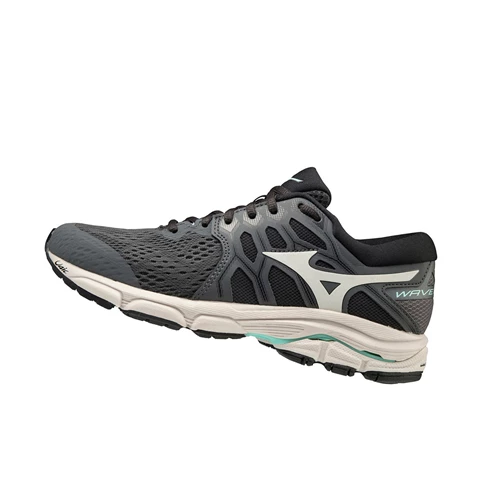 Grey/White Mizuno Wave Equate 4 Women's Running Shoes | 561-CDMAOV