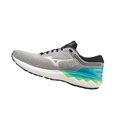 Grey/White Mizuno Wave Skyrise Women's Running Shoes | 873-CLUSFW