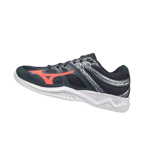 Navy/Coral Mizuno Lightning Star Z5 Men's Volleyball Shoes | 306-IGLFWT