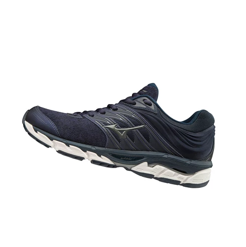 Navy Mizuno Wave Paradox 5 Men's Running Shoes | 103-WAXUYE