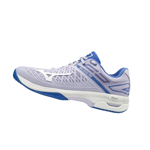 Purple/White Mizuno Wave Exceed Tour 4 Ac Women's Tennis Shoes | 089-YVZGJF