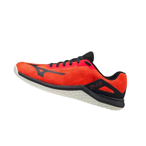 Red/Black Mizuno Tf-02 Men's Training Shoes | 879-PVWFGL