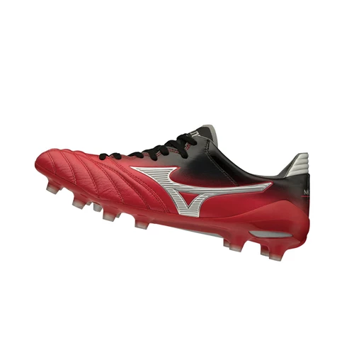 Red/Silver/Black Mizuno Morelia Neo II Japan Women's Football Shoes | 298-PQCSXZ