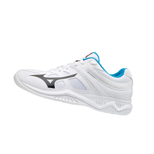 White/Black/Blue Mizuno Lightning Star Z5 Men's Volleyball Shoes | 358-ARPJGM