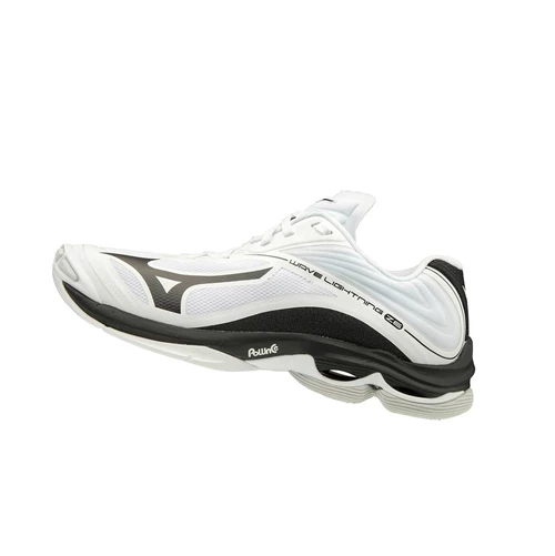 White/Black Mizuno Wave Lightning Z6 Women's Volleyball Shoes | 879-XAROKN