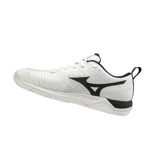 White/Black Mizuno Wave Supersonic 2 Men's Volleyball Shoes | 021-EYBWLZ