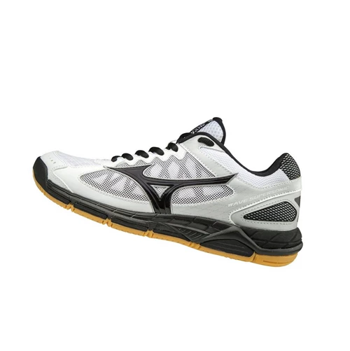 White/Black Mizuno Wave Supersonic Women's Volleyball Shoes | 791-WEQOIJ