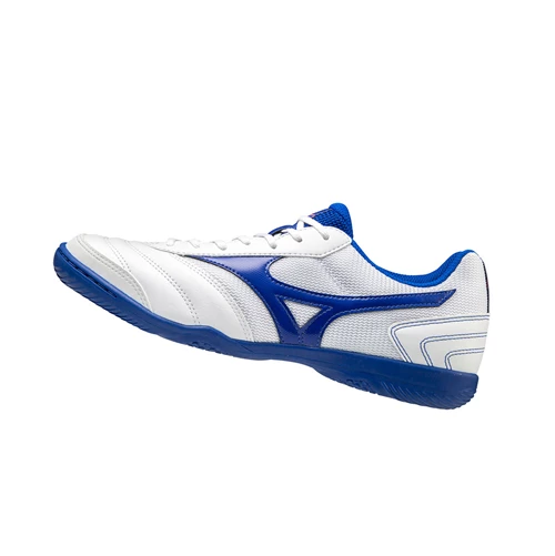 White/Blue Mizuno Mrl Sala Club In Men's Football Shoes | 762-HXVFBI