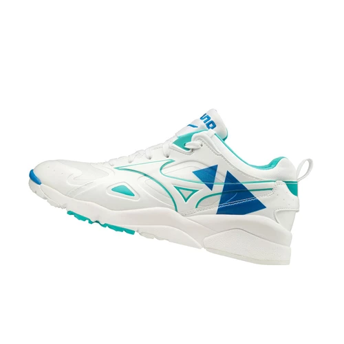 White/Blue Mizuno Sky Medal Shape Of Time Women's Trainers | 036-AWEIKF