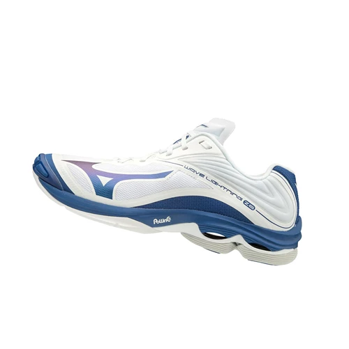 White/ Blue Mizuno Wave Lightning Z6 Women's Volleyball Shoes | 036-MWDRYU