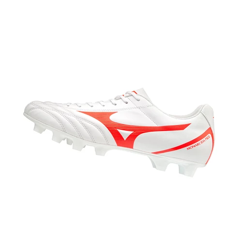 White/Coral Mizuno Monarcida Neo Select Men's Football Shoes | 928-YWQZAJ