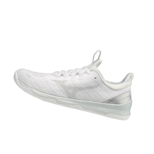 White/Silver Mizuno Tc-01 Women's Training Shoes | 837-WOCTRE