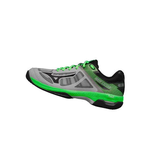 grey/green Mizuno Wave Exceed Sl Ac Men's Tennis Shoes | 780-QNPRJC